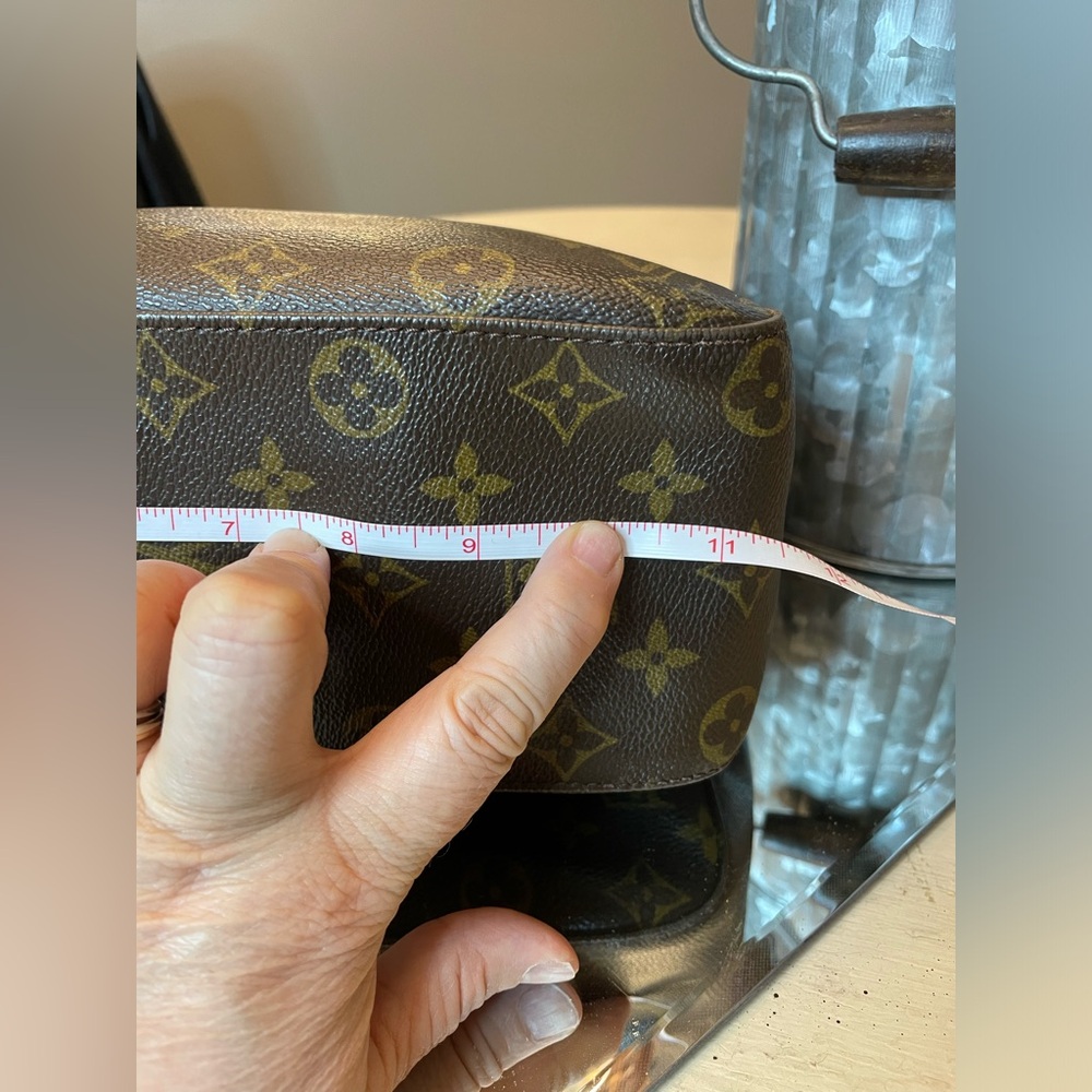 Louis Vuitton Monogram Brown Coated Canvas Shoulder Bag - Picture 11 of 16
